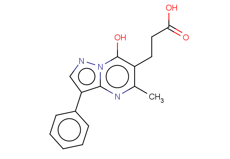 3-{7-hydroxy-5-methyl-3-phenylpyrazolo[1,5-a]pyrimidin-6-yl}propanoic acid