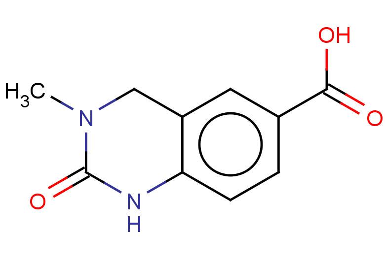 3-methyl-2-oxo-1,2,3,4-tetrahydroquinazoline-6-carboxylic acid