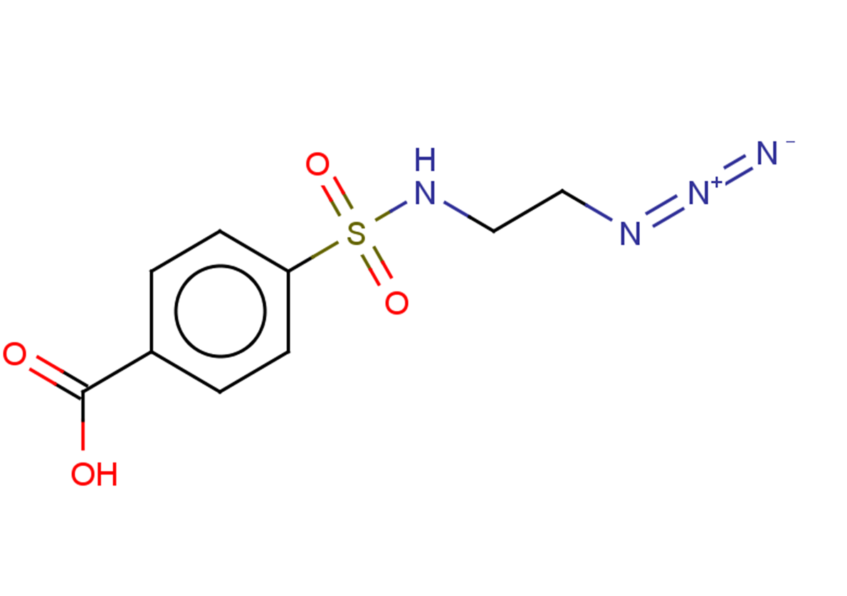 4-[(2-azidoethyl)sulfamoyl]benzoic acid