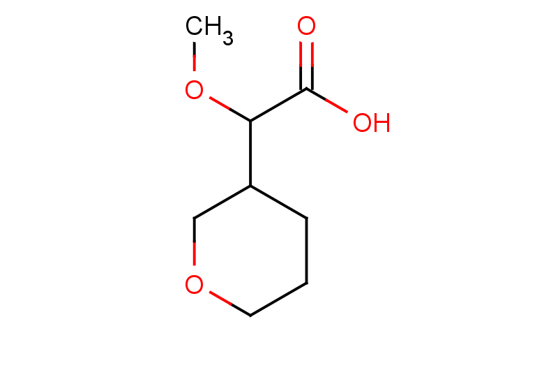 2-methoxy-2-(oxan-3-yl)acetic acid