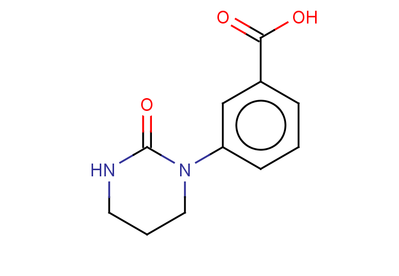 3-(2-oxo-1,3-diazinan-1-yl)benzoic acid