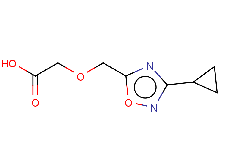 2-[(3-CYCLOPROPYL-1,2,4-OXADIAZOL-5-YL)METHOXY]ACETIC ACID