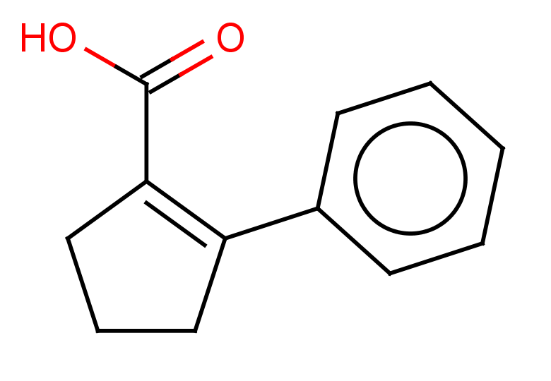 2-phenylcyclopent-1-ene-1-carboxylic acid