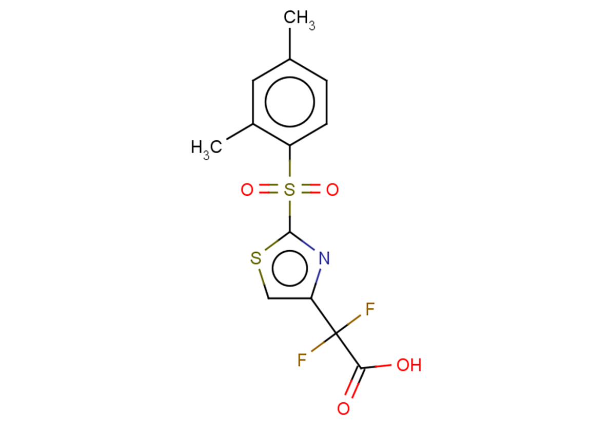 2-[2-(2,4-dimethylbenzenesulfonyl)-1,3-thiazol-4-yl]-2,2-difluoroacetic acid