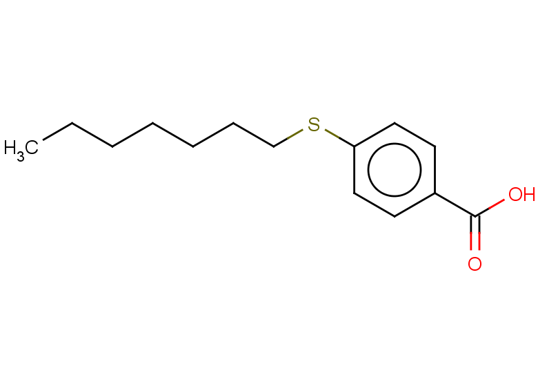 4-(heptylsulfanyl)benzoic acid