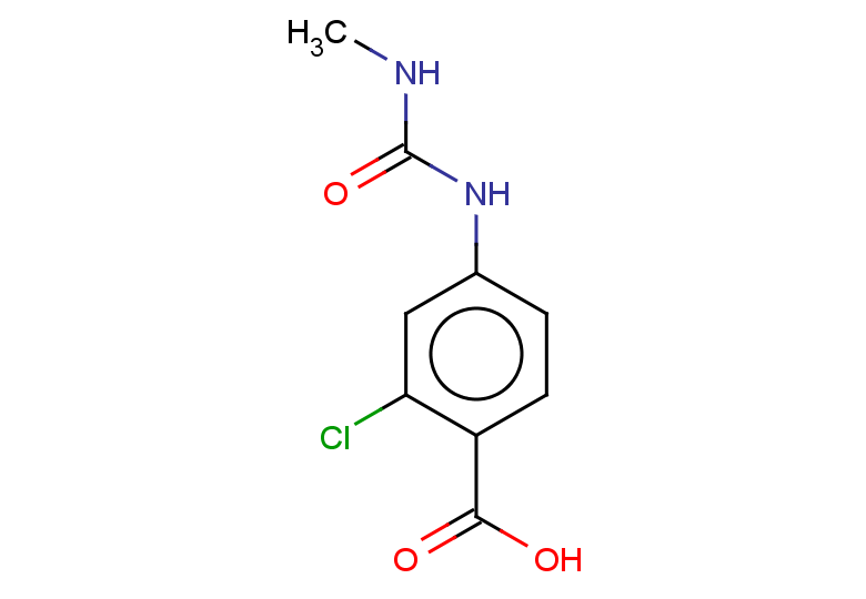 2-chloro-4-[(methylcarbamoyl)amino]benzoic acid