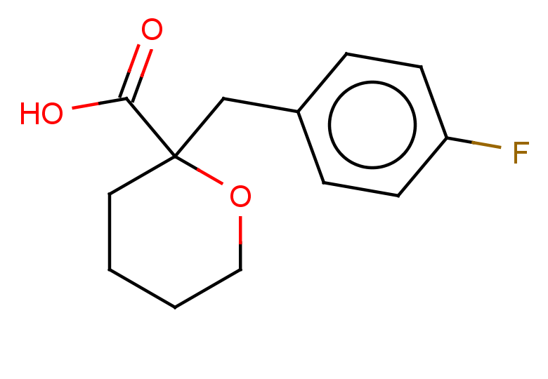 2-[(4-fluorophenyl)methyl]oxane-2-carboxylic acid