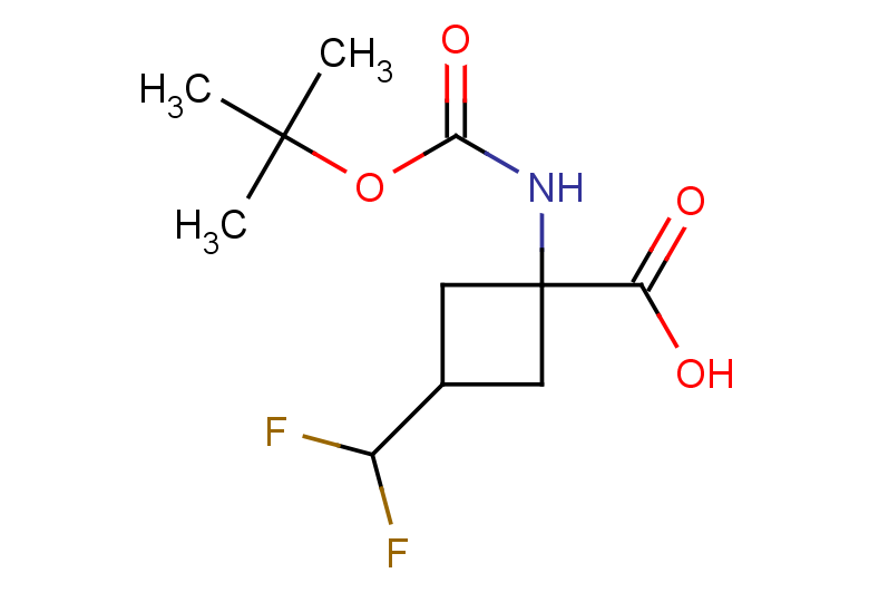 1-{[(tert-butoxy)carbonyl]amino}-3-(difluoromethyl)cyclobutane-1-carboxylic acid