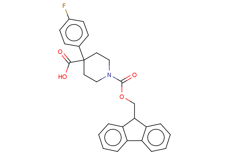 1-{[(9H-fluoren-9-yl)methoxy]carbonyl}-4-(4-fluorophenyl)piperidine-4-carboxylic acid