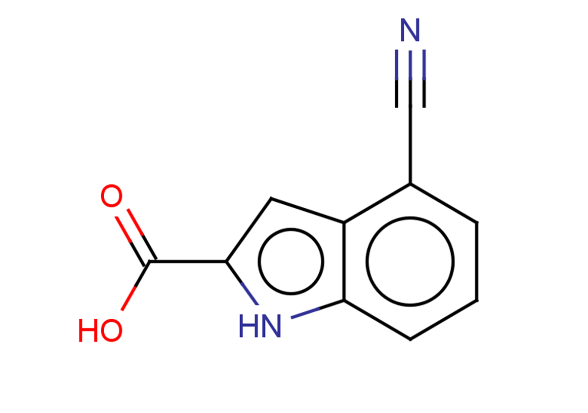 4-cyano-1H-indole-2-carboxylic acid