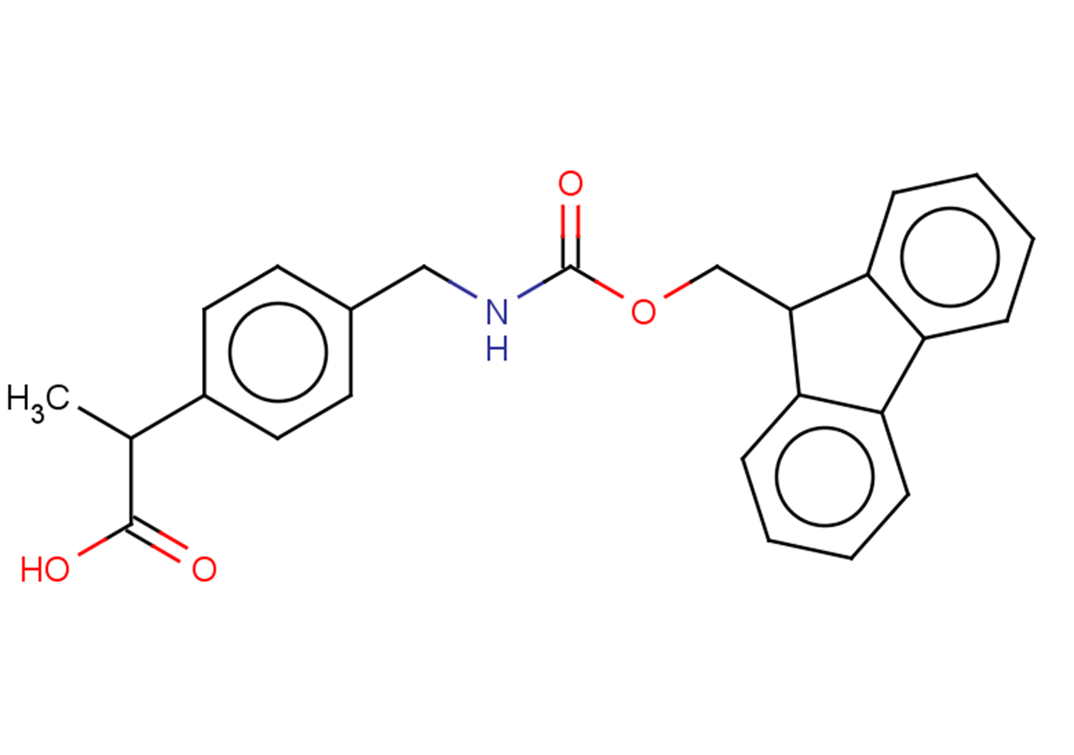 2-{4-[({[(9H-fluoren-9-yl)methoxy]carbonyl}amino)methyl]phenyl}propanoic acid