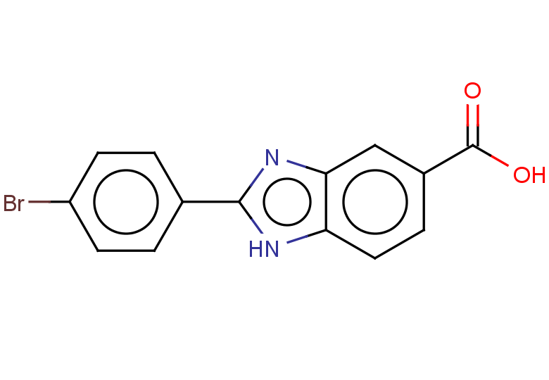 2-(4-bromophenyl)-1H-1,3-benzodiazole-5-carboxylic acid