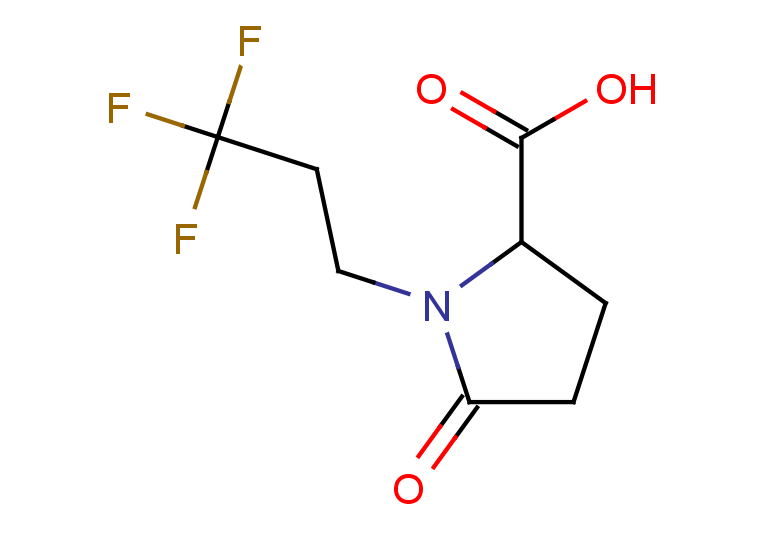 5-oxo-1-(3,3,3-trifluoropropyl)pyrrolidine-2-carboxylic acid