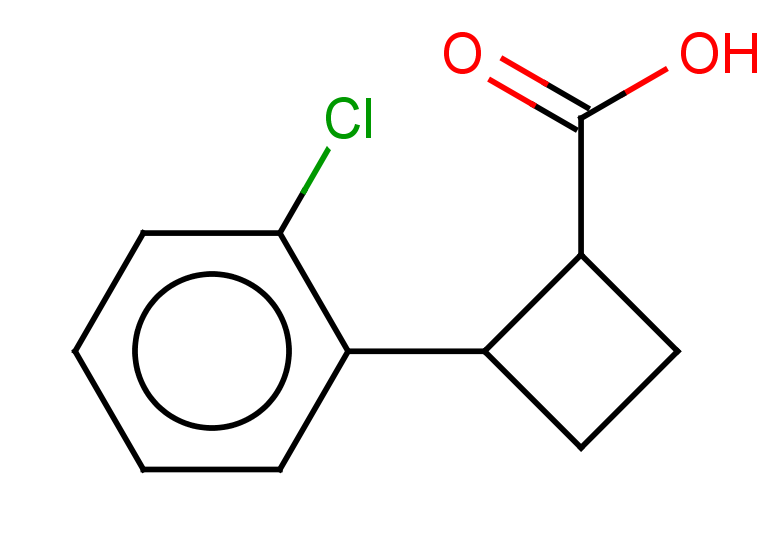 2-(2-chlorophenyl)cyclobutane-1-carboxylic acid, Mixture of diastereomers