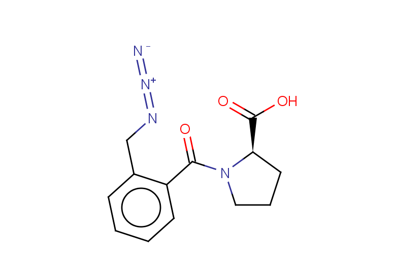 (2R)-1-[2-(azidomethyl)benzoyl]pyrrolidine-2-carboxylic acid