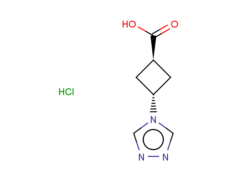 rac-(1r,3r)-3-(4H-1,2,4-triazol-4-yl)cyclobutane-1-carboxylic acid hydrochloride