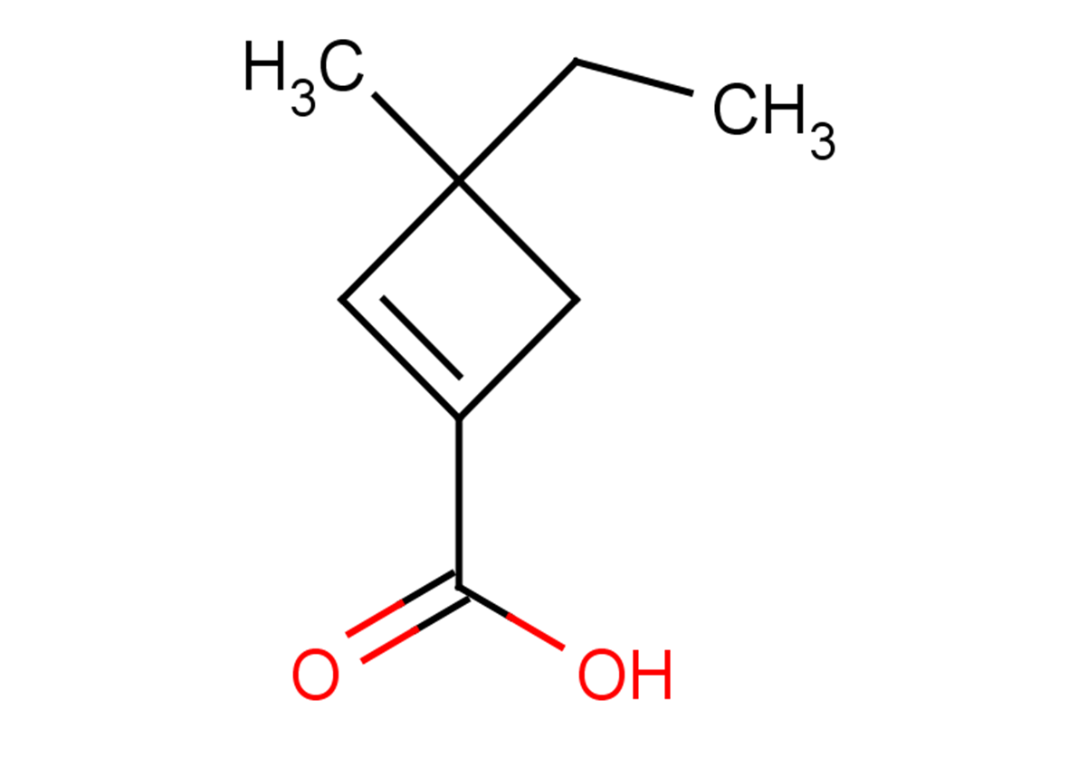 3-ethyl-3-methylcyclobut-1-ene-1-carboxylic acid
