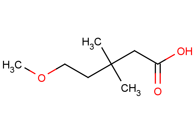 5-methoxy-3,3-dimethylpentanoic acid