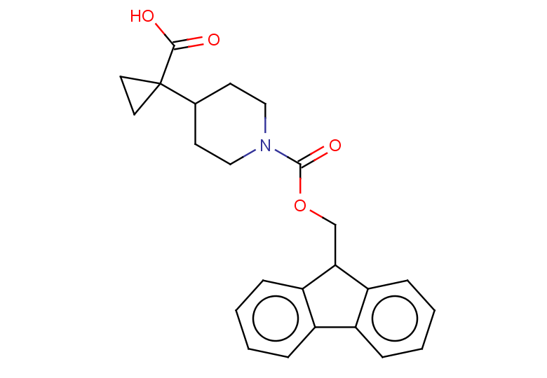 1-(1-{[(9H-fluoren-9-yl)methoxy]carbonyl}piperidin-4-yl)cyclopropane-1-carboxylic acid