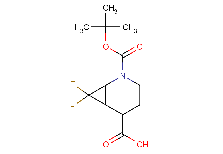 2-[(tert-butoxy)carbonyl]-7,7-difluoro-2-azabicyclo[4.1.0]heptane-5-carboxylic acid