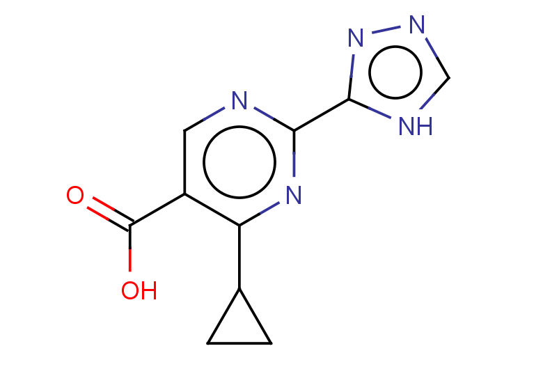 4-cyclopropyl-2-(4H-1,2,4-triazol-3-yl)pyrimidine-5-carboxylic acid