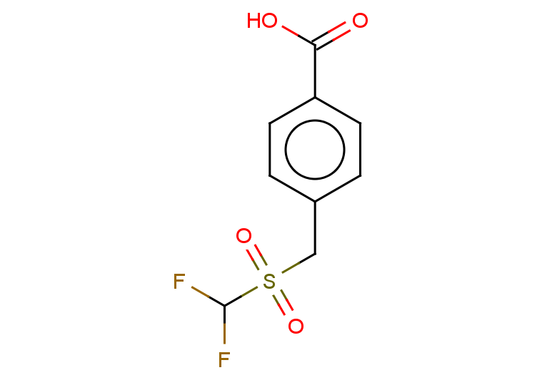 4-(difluoromethanesulfonylmethyl)benzoic acid