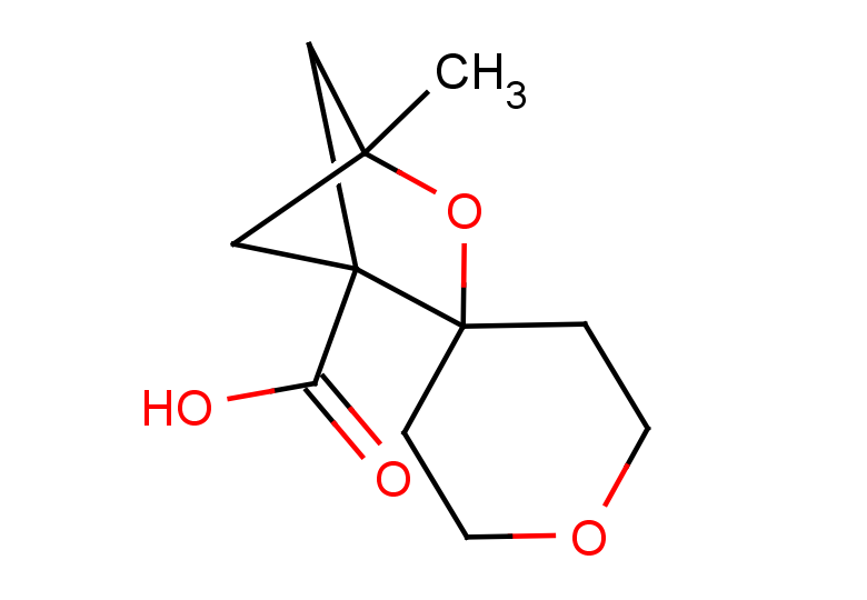 4-methyl-3-oxaspiro[bicyclo[2.1.1]hexane-2,4'-oxane]-1-carboxylic acid