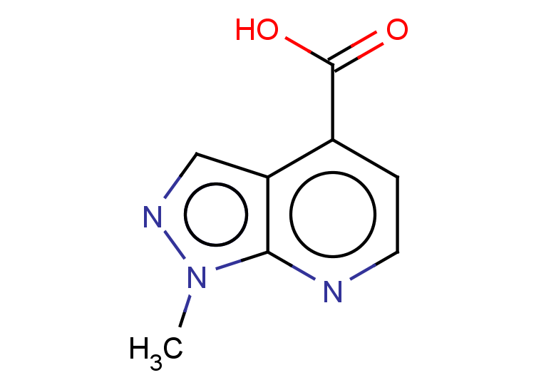 1-methyl-1H-pyrazolo[3,4-b]pyridine-4-carboxylic acid