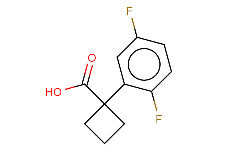 1-(2,5-difluorophenyl)cyclobutane-1-carboxylic acid