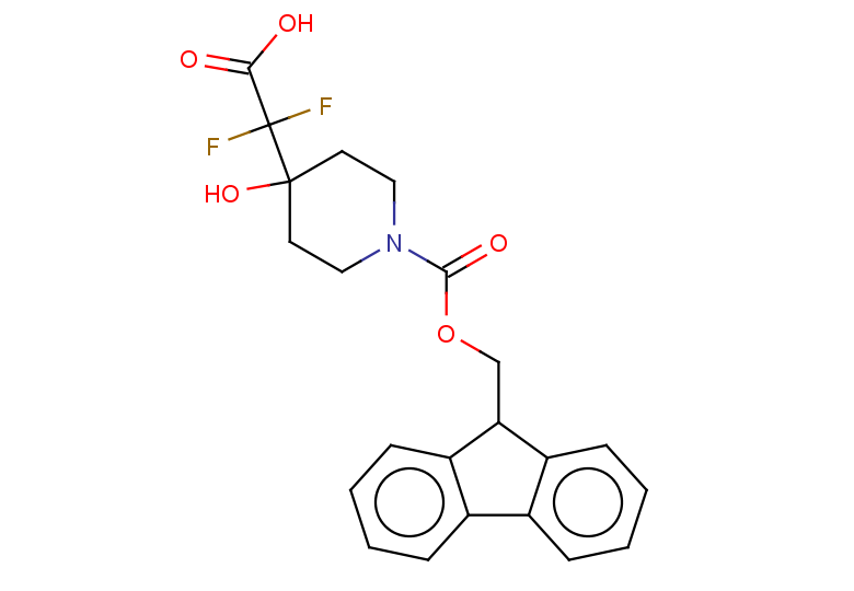 2-(1-{[(9H-fluoren-9-yl)methoxy]carbonyl}-4-hydroxypiperidin-4-yl)-2,2-difluoroacetic acid