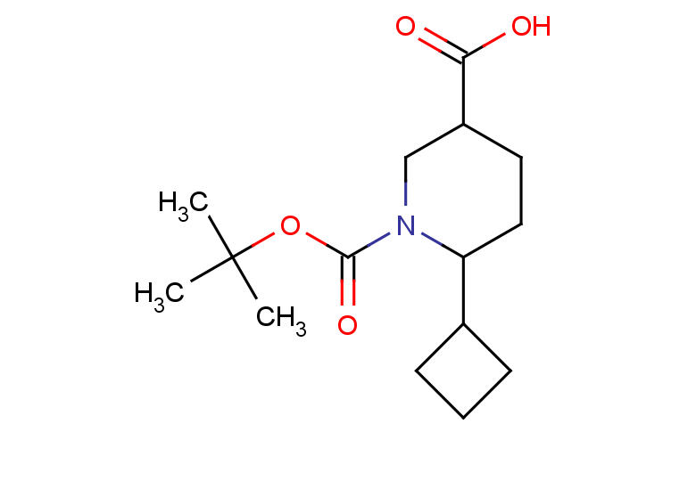1-[(tert-butoxy)carbonyl]-6-cyclobutylpiperidine-3-carboxylic acid