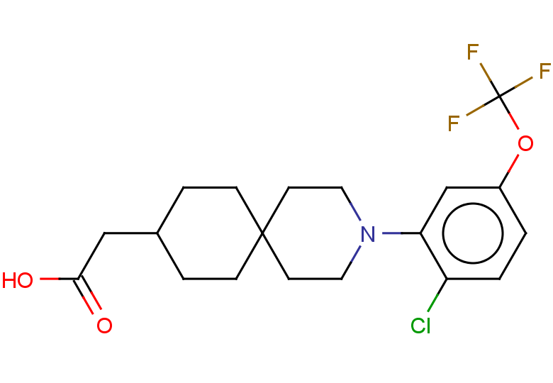 2-{3-[2-chloro-5-(trifluoromethoxy)phenyl]-3-azaspiro[5.5]undecan-9-yl}acetic acid