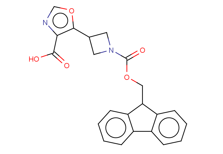 5-(1-{[(9H-fluoren-9-yl)methoxy]carbonyl}azetidin-3-yl)-1,3-oxazole-4-carboxylic acid