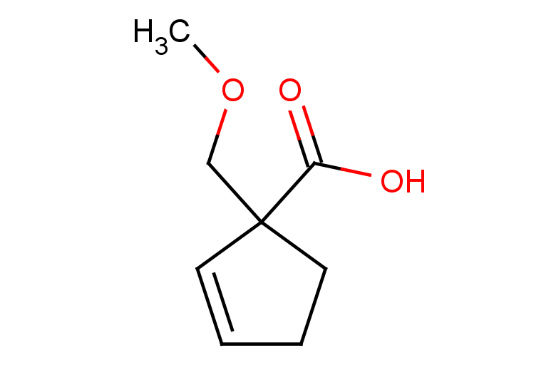 1-(methoxymethyl)cyclopent-2-ene-1-carboxylic acid