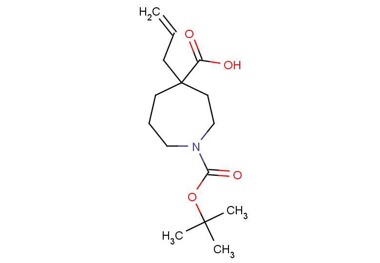 1-[(tert-butoxy)carbonyl]-4-(prop-2-en-1-yl)azepane-4-carboxylic acid
