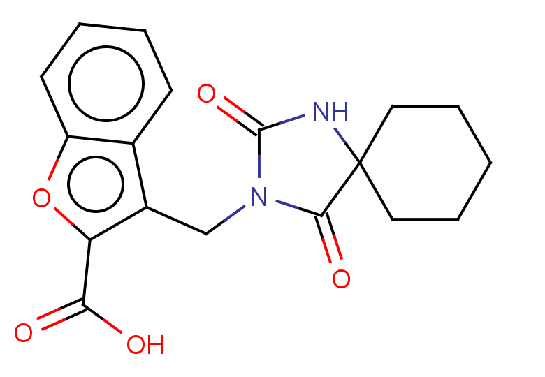 3-({2,4-dioxo-1,3-diazaspiro[4.5]decan-3-yl}methyl)-1-benzofuran-2-carboxylic acid