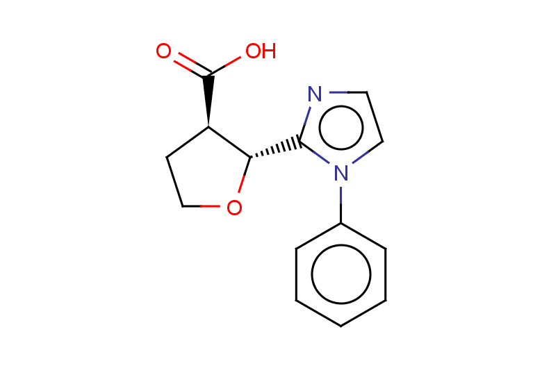 rac-(2R,3R)-2-(1-phenyl-1H-imidazol-2-yl)oxolane-3-carboxylic acid, trans