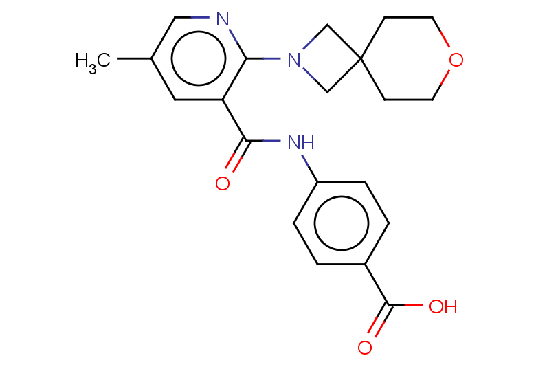 4-(5-methyl-2-{7-oxa-2-azaspiro[3.5]nonan-2-yl}pyridine-3-amido)benzoic acid