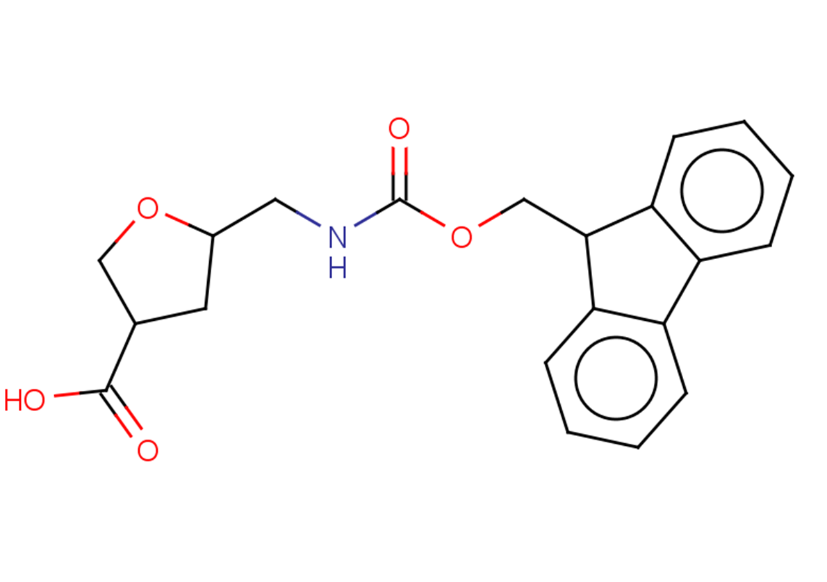 5-[({[(9H-fluoren-9-yl)methoxy]carbonyl}amino)methyl]oxolane-3-carboxylic acid