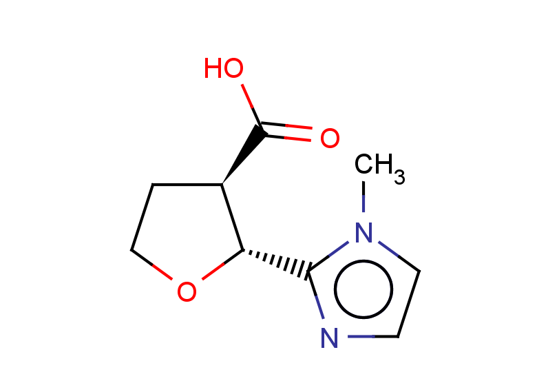 rac-(2R,3R)-2-(1-methyl-1H-imidazol-2-yl)oxolane-3-carboxylic acid, trans