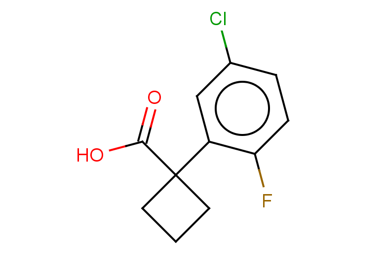 1-(5-chloro-2-fluorophenyl)cyclobutane-1-carboxylic acid
