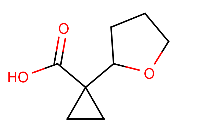 1-(oxolan-2-yl)cyclopropane-1-carboxylic acid