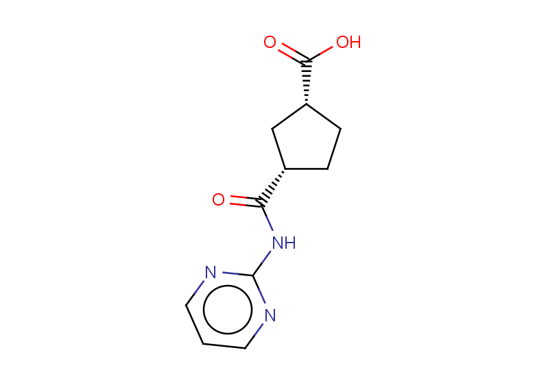 rac-(1R,3S)-3-[(pyrimidin-2-yl)carbamoyl]cyclopentane-1-carboxylic acid, cis