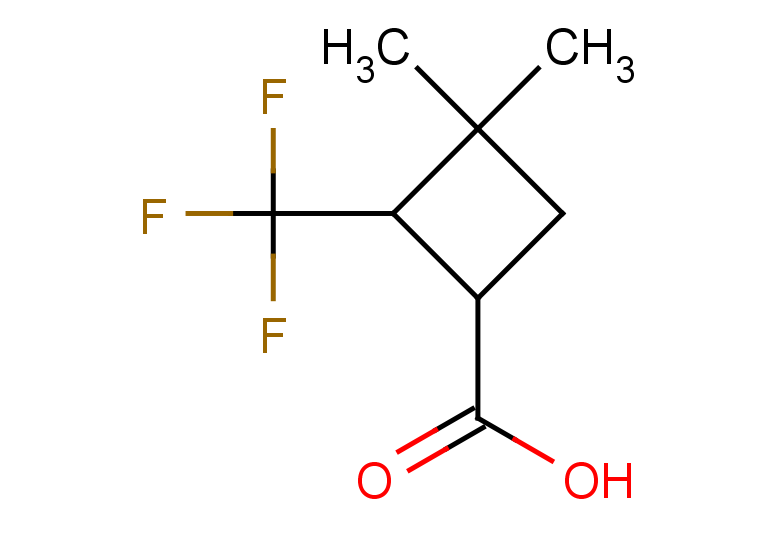 3,3-dimethyl-2-(trifluoromethyl)cyclobutane-1-carboxylic acid, Mixture of diastereomers