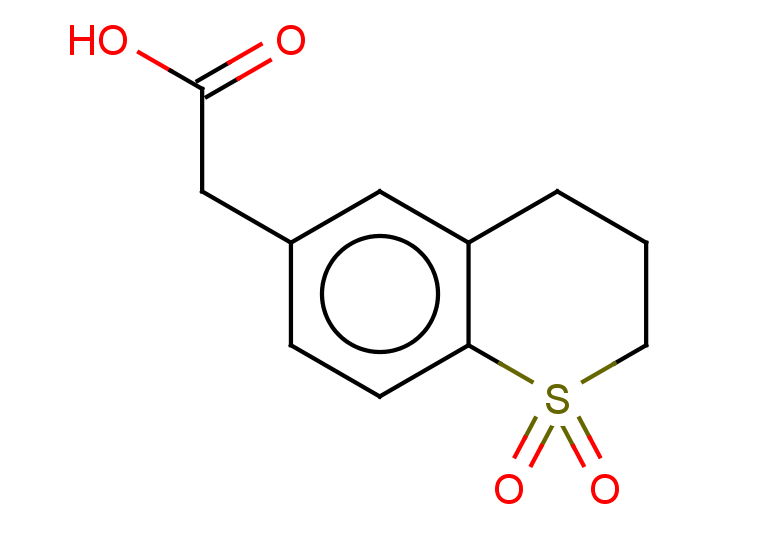 2-(1,1-dioxo-3,4-dihydro-2H-1lambda6-benzothiopyran-6-yl)acetic acid
