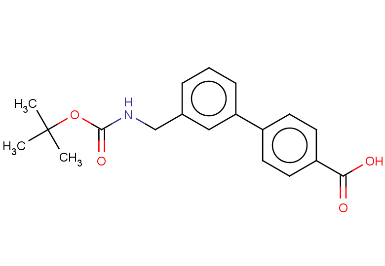 3'-({[(tert-butoxy)carbonyl]amino}methyl)-[1,1'-biphenyl]-4-carboxylic acid