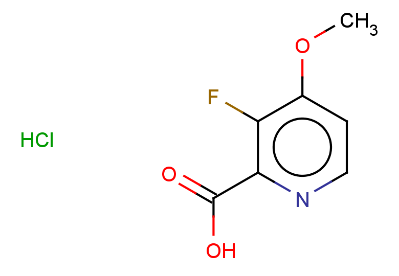 3-fluoro-4-methoxypyridine-2-carboxylic acid hydrochloride