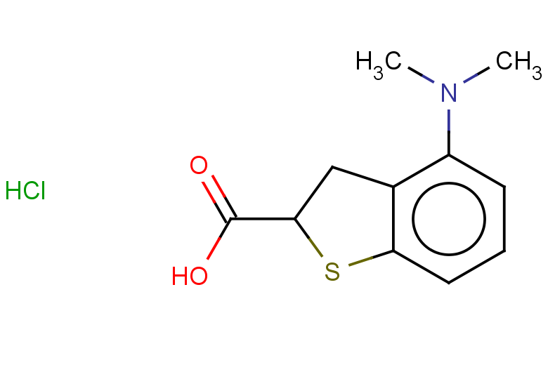 4-(dimethylamino)-2,3-dihydro-1-benzothiophene-2-carboxylic acid hydrochloride