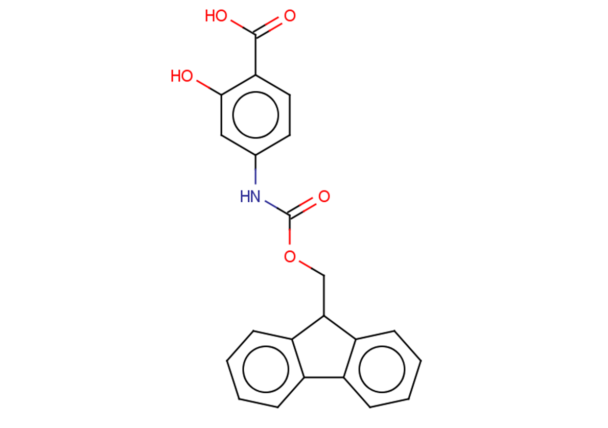 4-([(9H-FLUOREN-9-YLMETHOXY)CARBONYL]AMINO)-2-HYDROXYBENZOIC ACID