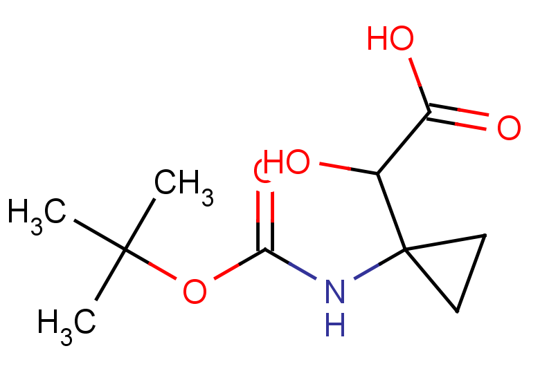 2-(1-{[(tert-butoxy)carbonyl]amino}cyclopropyl)-2-hydroxyacetic acid